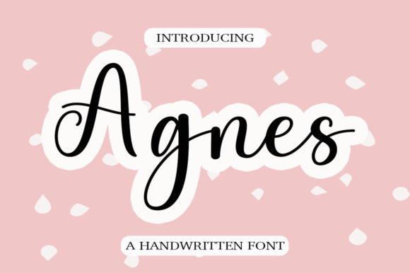 Agnes: A Premium Script Font for Modern Design