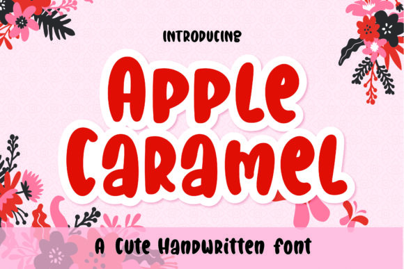 Apple Caramel: A Handwritten Font for Eye-Catching Campaigns