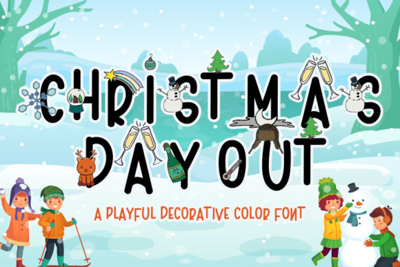 Christmas Day Out: A Handwritten Font for Charming Web Design