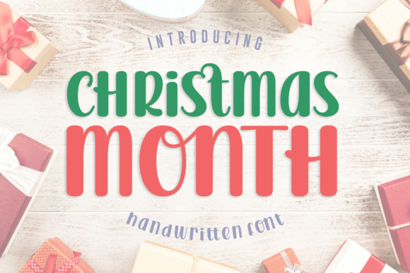 Christmas Month: A Festive Font for Your Brand