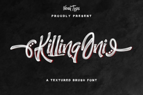 Discover KillingOni: A Stylish Handwritten Font for Creative Projects