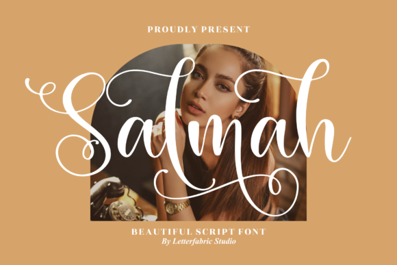 Discover Salmah: A Chic Script Font for Elegant Publishing