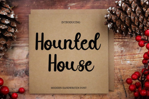Discover the Elegance of Hounted House Font