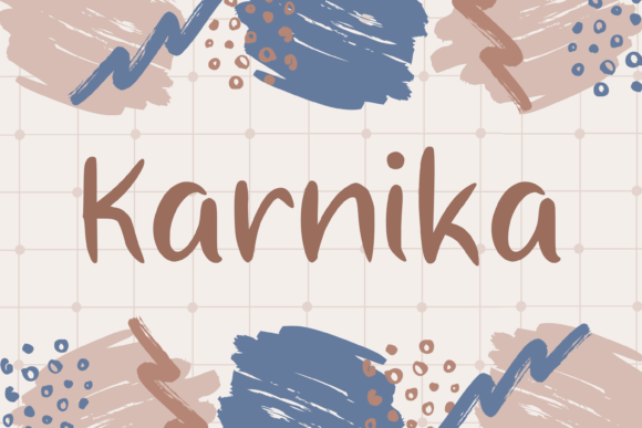 Elevate Your Brand with Karnika: A Handwritten Font for Business