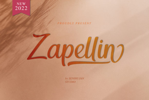 Elevate Your Brand with Zapellin: A Refined Script Font