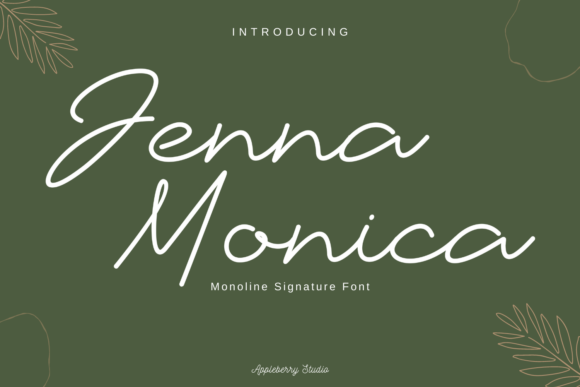 Elevate Your Campaigns with Jenna Monica: A Handwritten Font