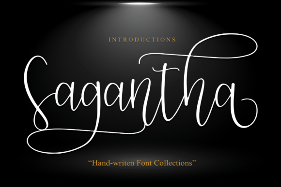 Elevate Your Editorial Design with Sagantha Font