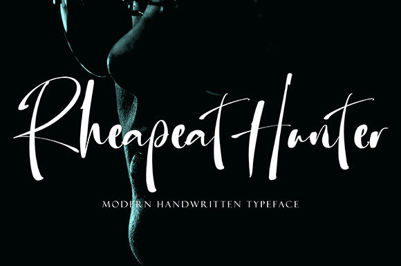 Elevate Your Web Design with Rhepeat Hunter Font