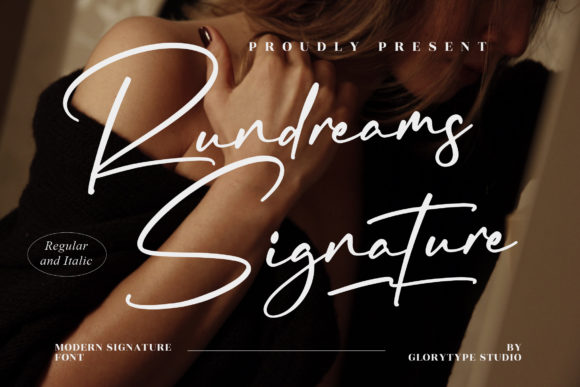 Elevate Your Web Design with Rundreams Signature Font
