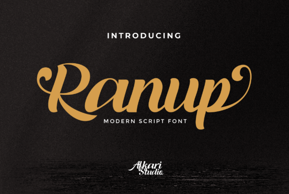 Elevate Your Web Design with the Elegant Ranup Font