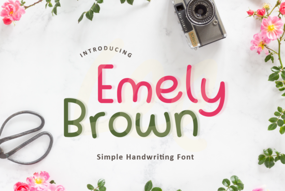 Emely Brown: A Handwritten Font for Creative Makers