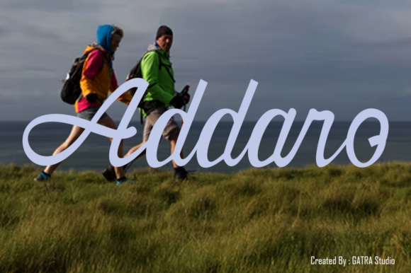 Enhance Your Brand with Addaro: A Timeless Handwritten Font