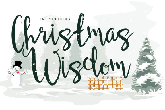 Enhance Your Brand with Christmas Wisdom Font