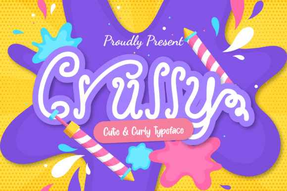 Enhance Your Brand with Crully: A Whimsical Handwritten Font