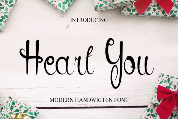 Enhance Your Brand with Heart You: A Premium Handwritten Font