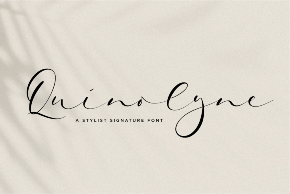 Enhance Your Brand with Quinolyne: A Versatile Handwritten Font