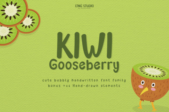 Enhance Your Campaign with Kiwi Gooseberry Font