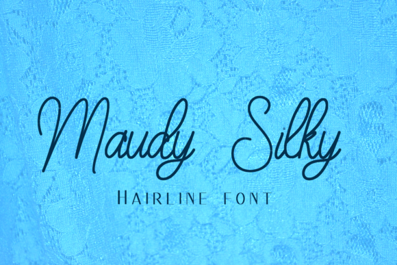 Enhance Your Campaigns with Maudy Silky Line Font