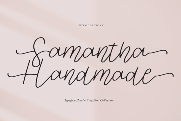 Enhance Your Web Design with Samantha Handmade Font