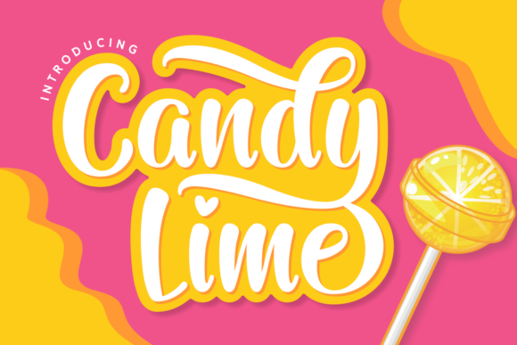 Exploring Candy Lime: A Sweet and Cursive Font for Branding