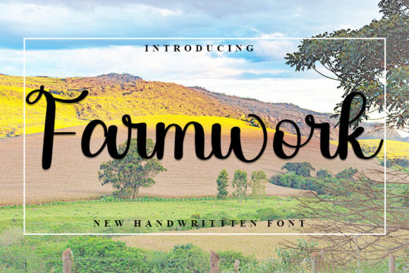 Exploring Farmwork: A Magical Script Font for Elegant Branding