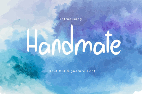 Handmate: A Handwritten Font for Editorial Elegance