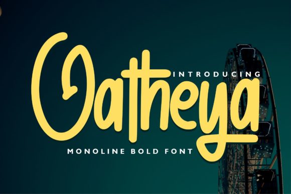 Jatheya: A Charming Handwritten Font for Crafters