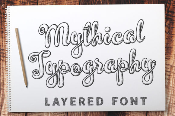 Mythical Typography: A Font with Enchantment