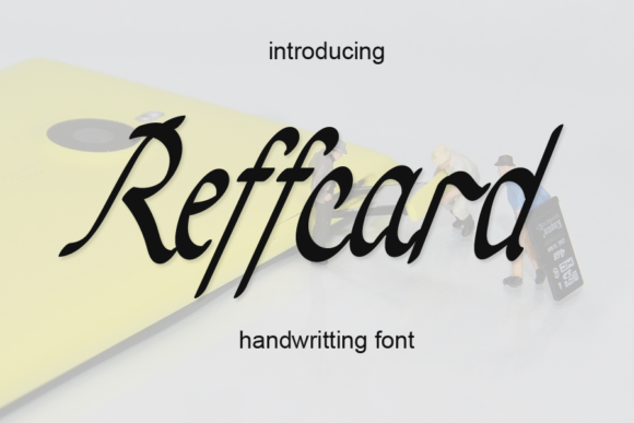 Reffcard: Elevate Your Brand with a Stylish Handwritten Font