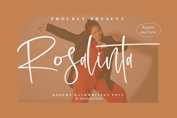 Rosalinta: A Delicate Handwritten Font for Crafters