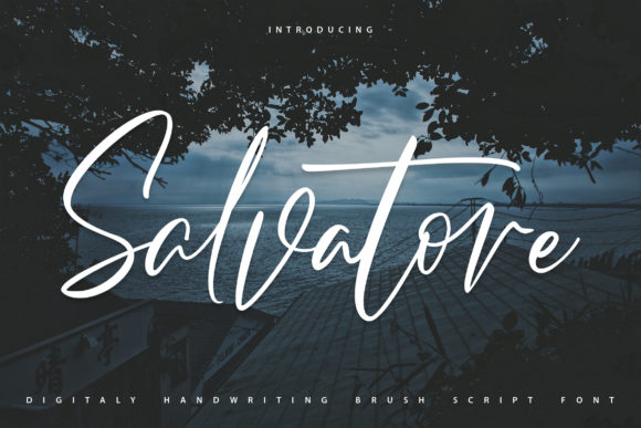 Salvatore: A Premium Script Font for Elegant Branding