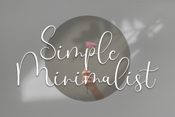 Simple Minimalist: A Luxurious Script Font for Web Design