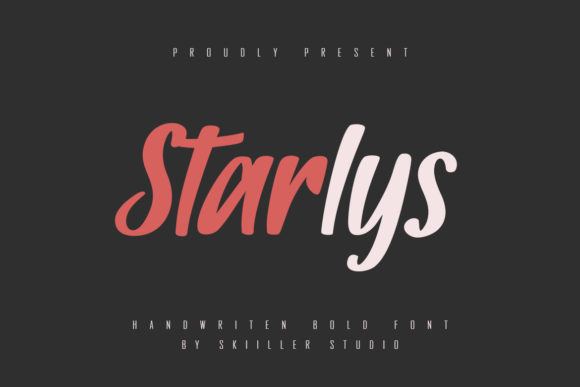 Starlys: The Elegant Script Font for Crafters and Creators