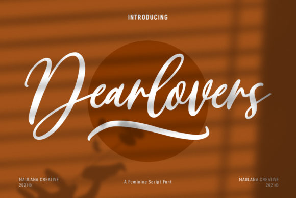 Transform Your Brand with Dearlovers: A Delicate Handwritten Font