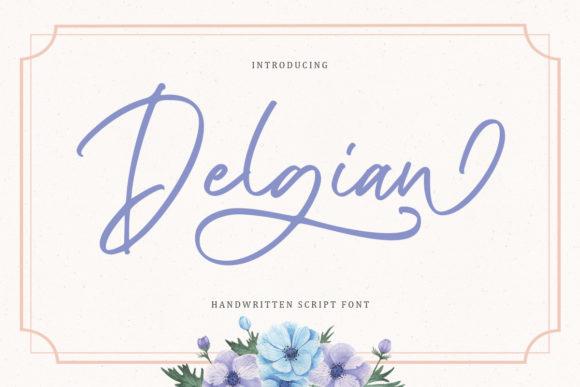 Transform Your Brand with Delgian: A Stylish Script Font