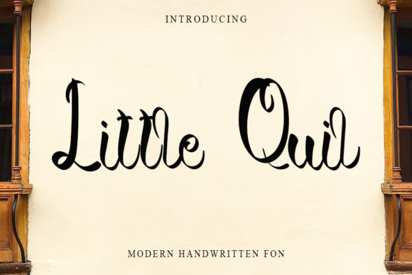Transform Your Brand with Little Quil: A Delicate Handwritten Font