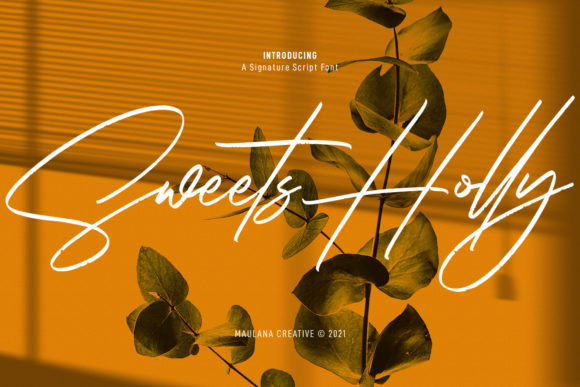 Transform Your Brand with Sweets Holly: A Premium Script Font