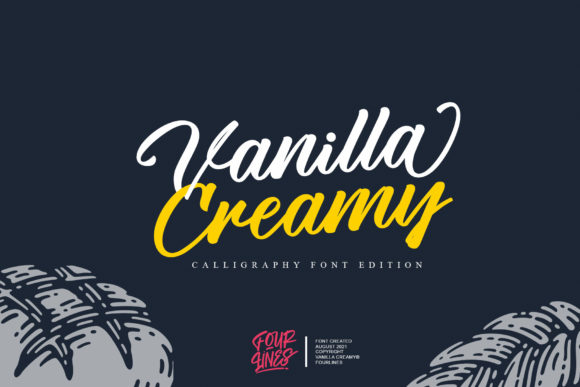 Vanilla Creamy: A Script Font for Elegant Web Design